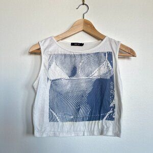 "Micas" tank top with drawing / Size M